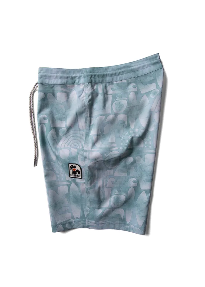 Vissla The Ecology Center Glyphs 1858243 Boardshort Smokey Jade Men Boardshorts