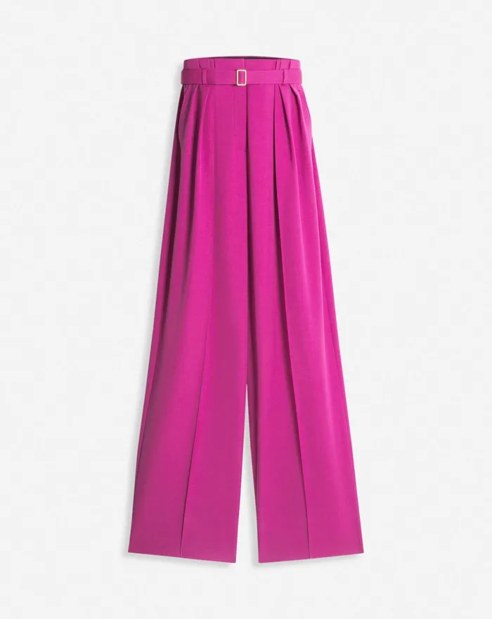 Wideleg Pants Fuchsia Women Lanvin Pants