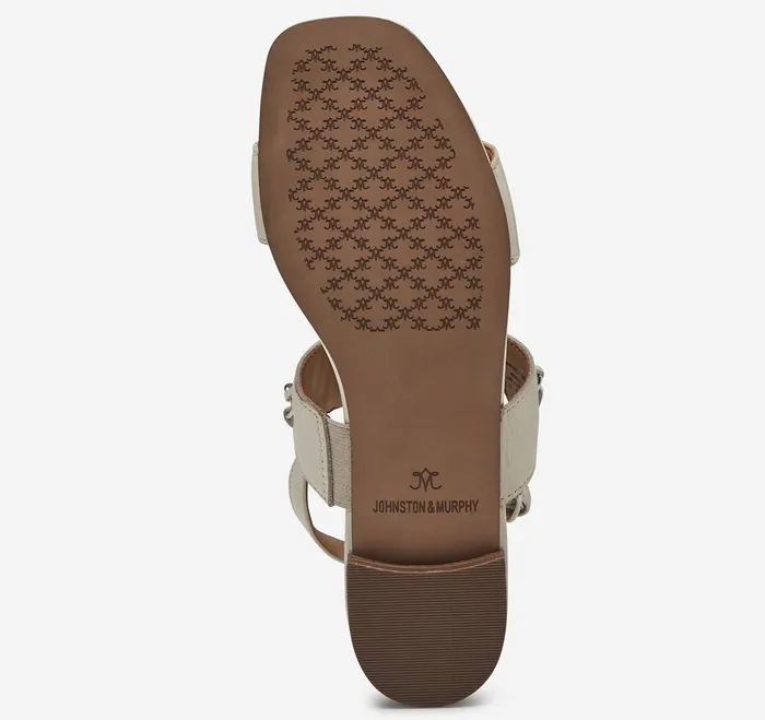 Women8217s Shoes Lilly Chain Sandal Bone Glove Leather Johnston and Murphy Women