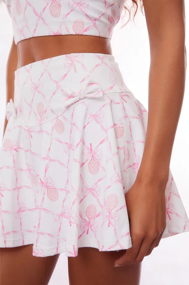 Women Active LoveShackFancy Corene Sporty Active Skort Sweetheart Pink