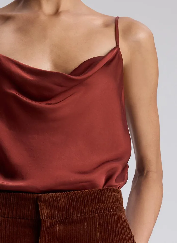 Women Amber Satin Camisole Top Bosco ALC Tees and Tanks