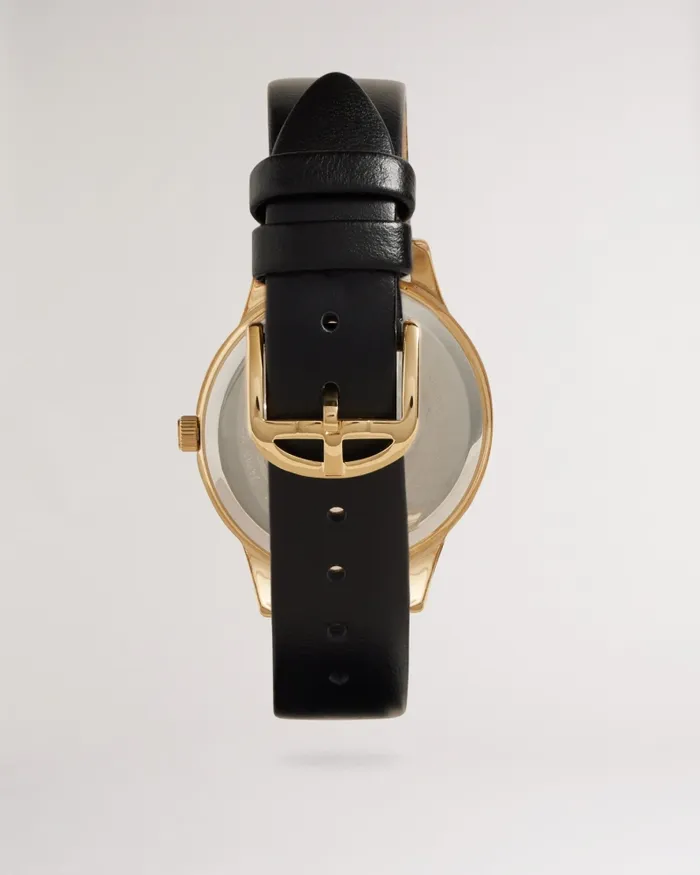 Women AMMMYY 8211 Fitzrovia Constellation Leather Watch Black Ted Baker Watches Women AMMMYY 8211 Fitzrovia Constellation Leather Watch Black Ted Baker Watches