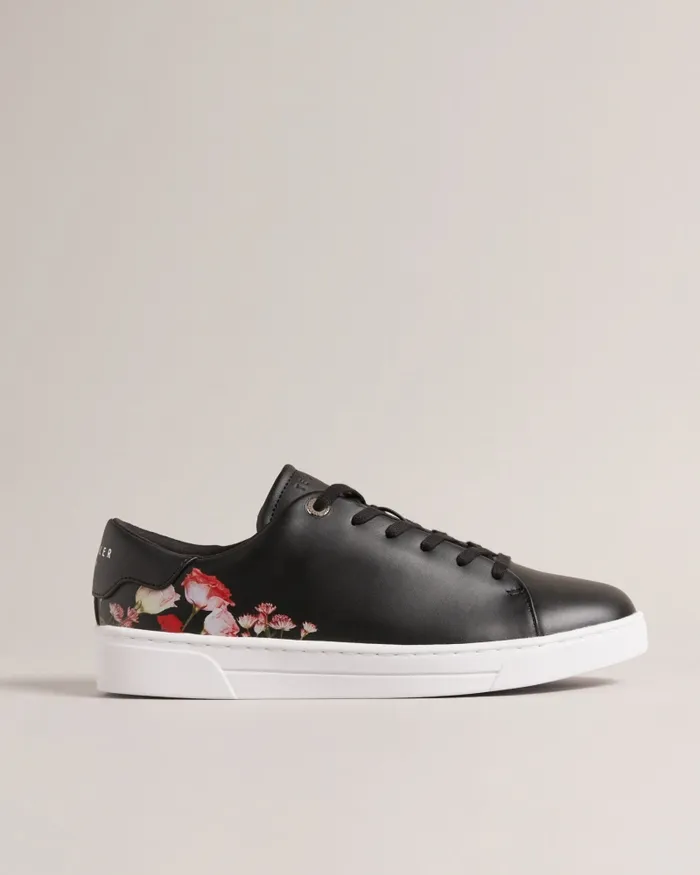 Women ARLITA 8211 Floral Print Cupsole Trainers Black Ted Baker Trainers Women ARLITA 8211 Floral Print Cupsole Trainers Black Ted Baker Trainers