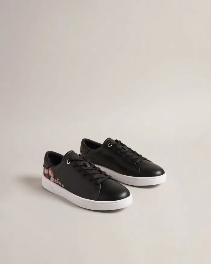 Women ARLITA 8211 Floral Print Cupsole Trainers Black Ted Baker Trainers Women ARLITA 8211 Floral Print Cupsole Trainers Black Ted Baker Trainers