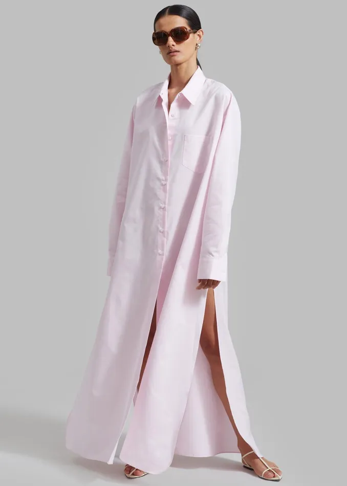 Women Avery Shirt Dress 8211 Petal The Frankie Shop Dresses
