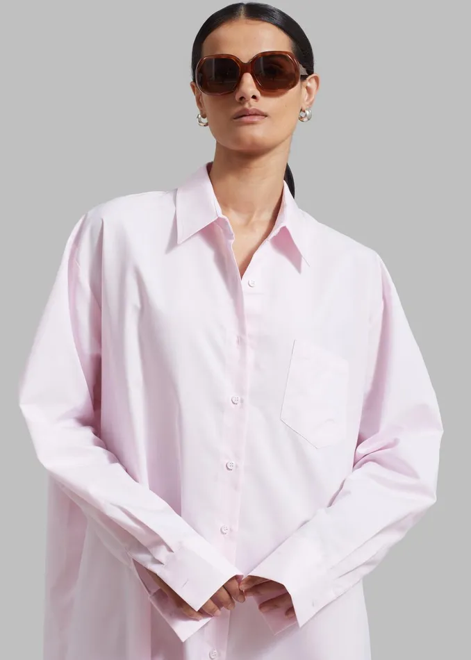 Women Avery Shirt Dress 8211 Petal The Frankie Shop Dresses