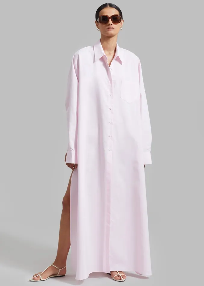 Women Avery Shirt Dress 8211 Petal The Frankie Shop Dresses