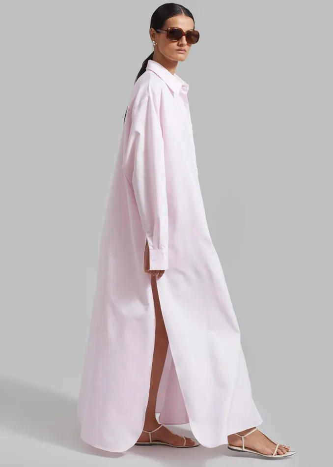 Women Avery Shirt Dress 8211 Petal The Frankie Shop Dresses