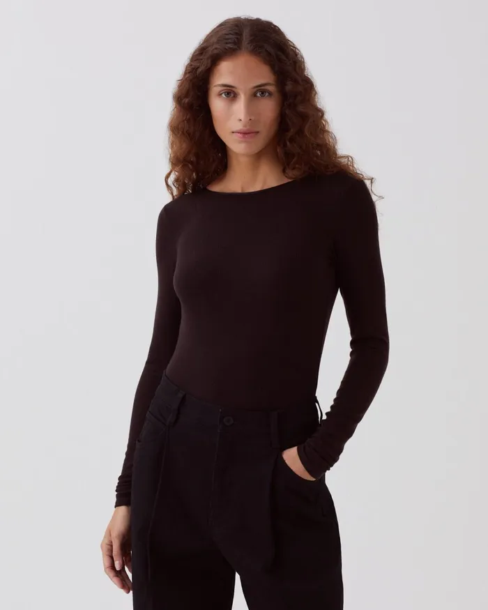 Women Backless Body Black Comptoir Des Cotonniers TShirts Women Backless Body Black Comptoir Des Cotonniers TShirts