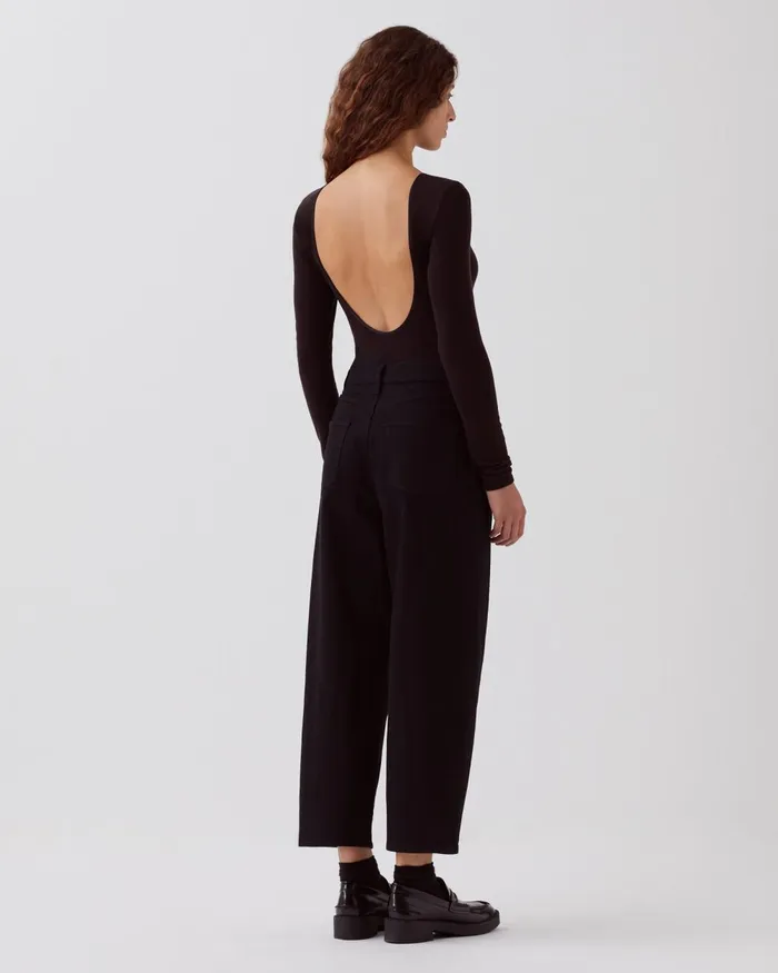 Women Backless Body Black Comptoir Des Cotonniers TShirts Women Backless Body Black Comptoir Des Cotonniers TShirts