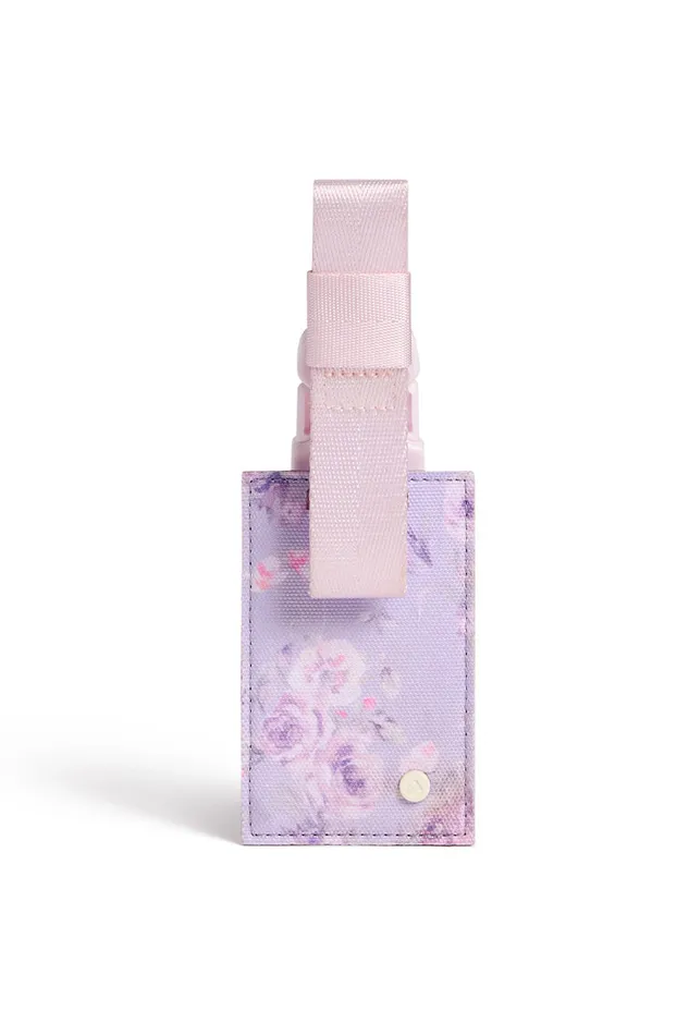 Women Bags and Travel LoveShackFancy State Logan Luggage Tag Happy Thoughts