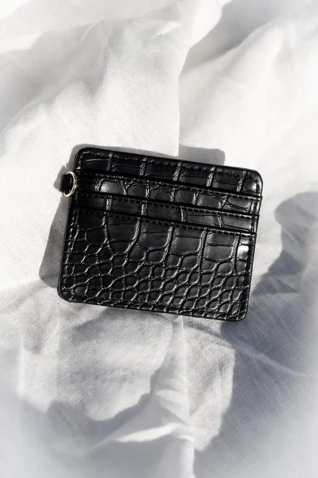 Women Bags and Wallets petalandpup Millie Card Wallet 8211 Black Black