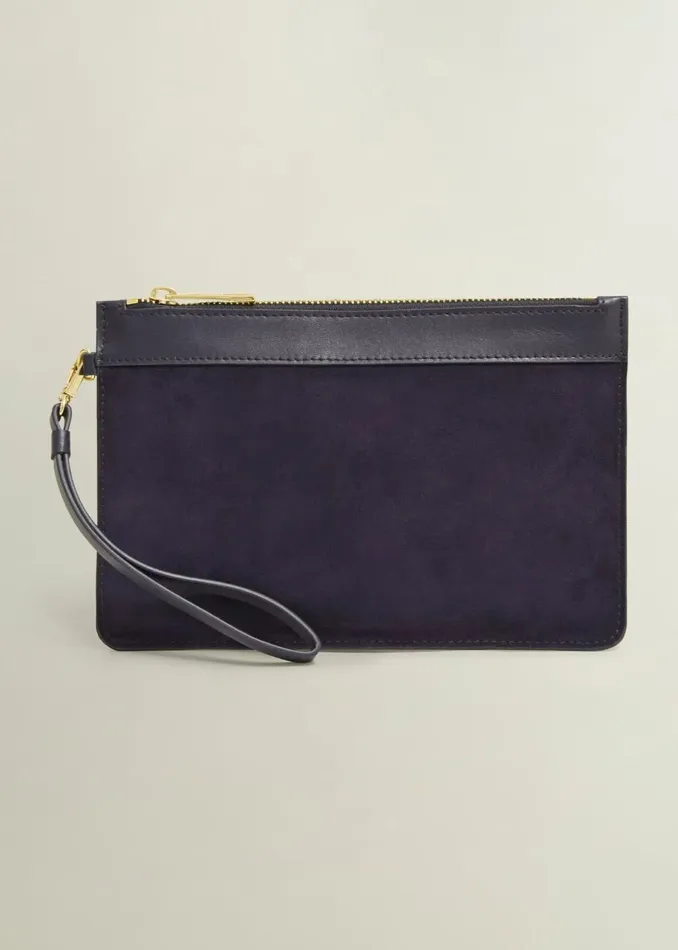 Women Bags Hobbs Lundy Wristlet Midnight