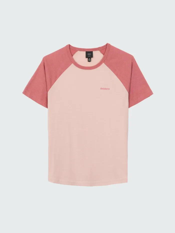 Women Bailey TShirt Pink Smokerouge Finisterre Tops and Shirts