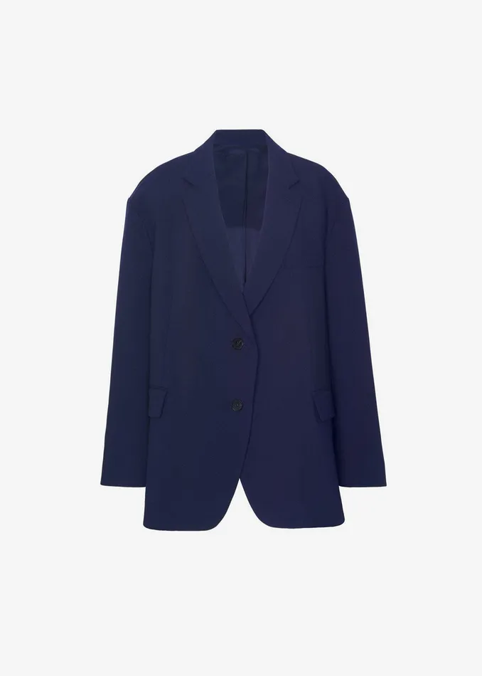 Women Bea Blazer 8211 Midnight Blue The Frankie Shop Outerwear
