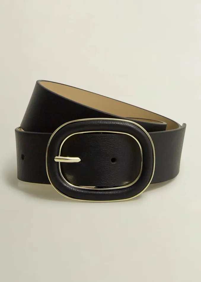 Women Belts Hobbs Rory Leather Waist Belt Black