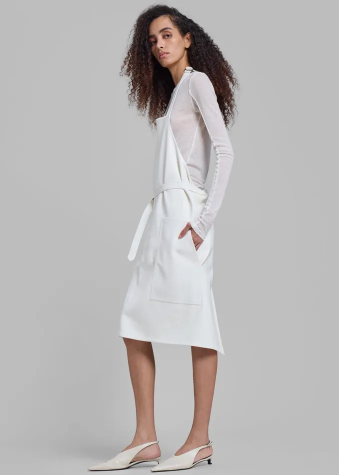 Women Bevza Fartukh Dress 8211 White The Frankie Shop Dresses