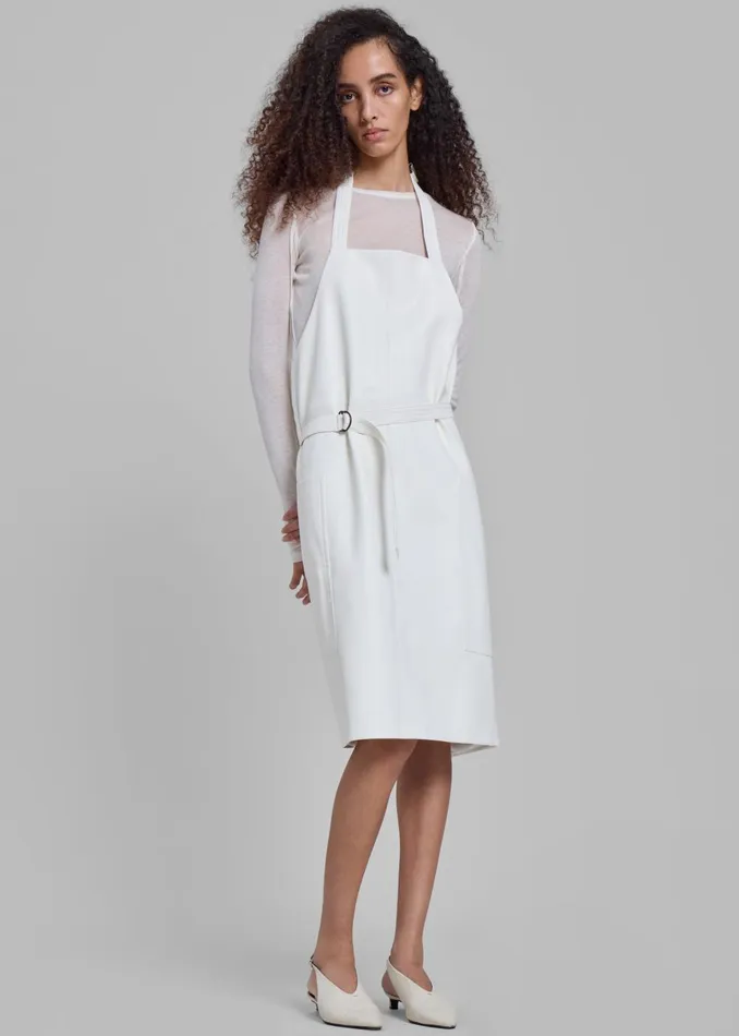 Women Bevza Fartukh Dress 8211 White The Frankie Shop Dresses