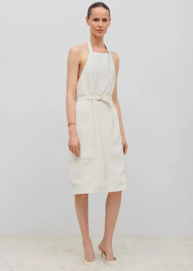 Women Bevza Fartukh Dress 8211 White The Frankie Shop Dresses