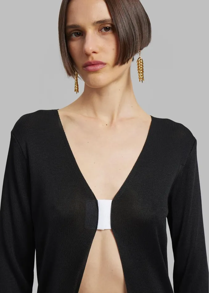 Women Bevza Spikelet Medium Earrings 8211 Gold The Frankie Shop