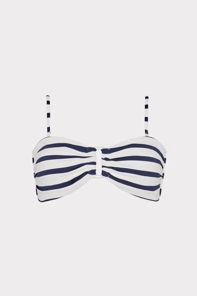 Women Bikinis Milly Nautical Stripe Bikini Top Navywhite Women Bikinis Milly Nautical Stripe Bikini Top Navywhite