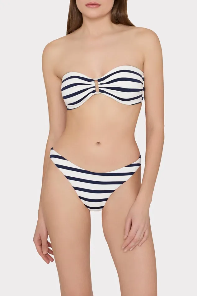 Women Bikinis Milly Nautical Stripe Bikini Top Navywhite Women Bikinis Milly Nautical Stripe Bikini Top Navywhite