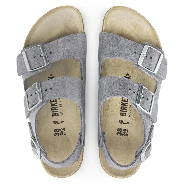 Women Birkenstock BackAnkleStrap Milano Purple Fog