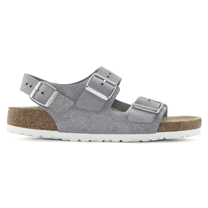 Women Birkenstock BackAnkleStrap Milano Purple Fog