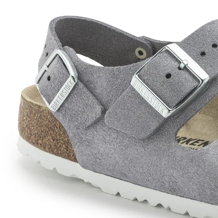 Women Birkenstock BackAnkleStrap Milano Purple Fog