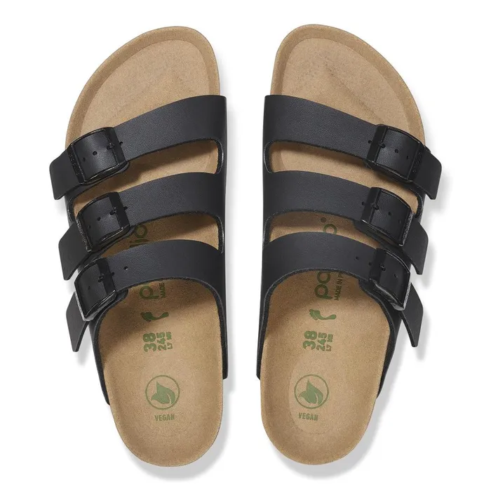 Women Birkenstock MultiStrap Florida Platform Flex Black