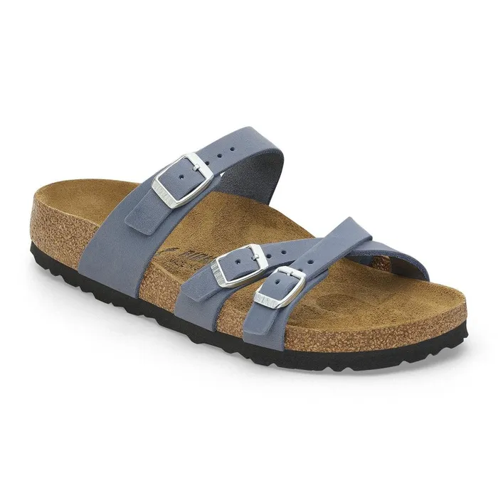 Women Birkenstock MultiStrap Franca Elemental Blue