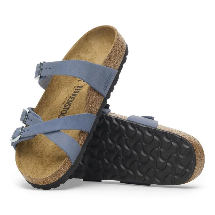 Women Birkenstock MultiStrap Franca Elemental Blue