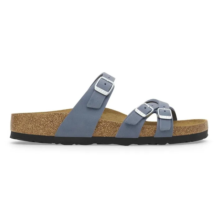 Women Birkenstock MultiStrap Franca Elemental Blue