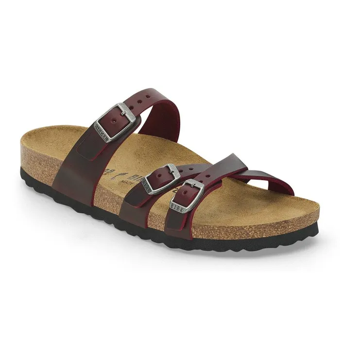 Women Birkenstock MultiStrap Franca Zinfandel