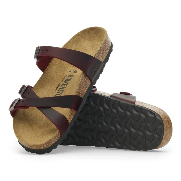 Women Birkenstock MultiStrap Franca Zinfandel