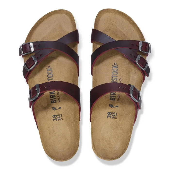 Women Birkenstock MultiStrap Franca Zinfandel