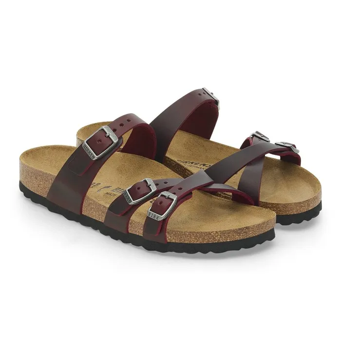 Women Birkenstock MultiStrap Franca Zinfandel