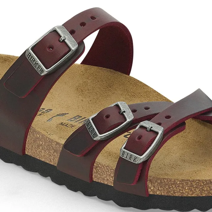 Women Birkenstock MultiStrap Franca Zinfandel
