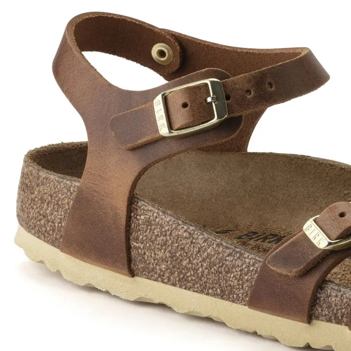 Women Birkenstock MultiStrap Kumba Cognac