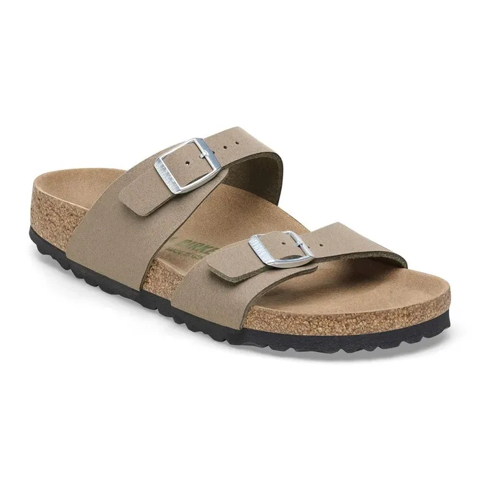 Women Birkenstock MultiStrap Sydney Vegan Vegan Gray Taupe