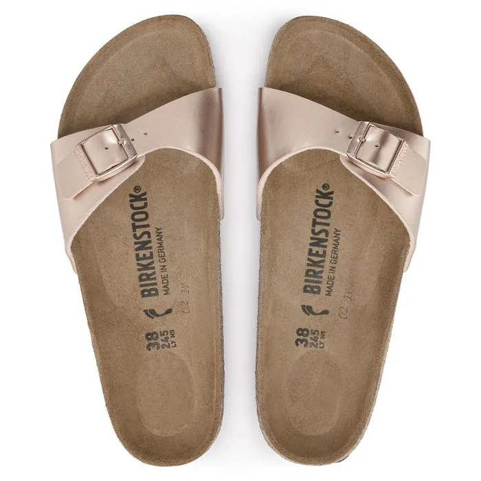 Women Birkenstock OneStrap Madrid Copper