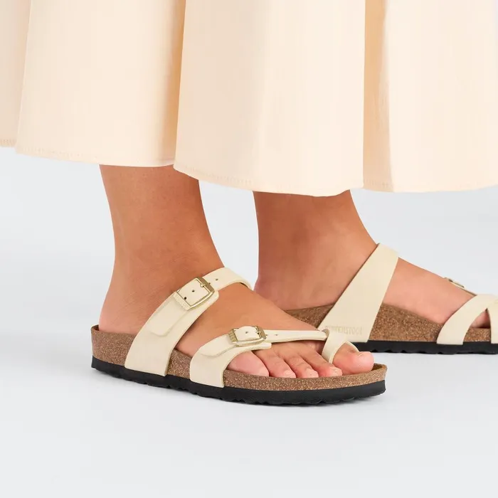 Women Birkenstock Thong Mayari Ecru