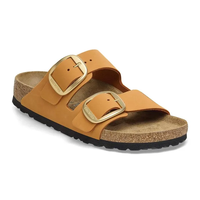 Women Birkenstock TwoStrap Arizona Big Buckle Burnt Orange