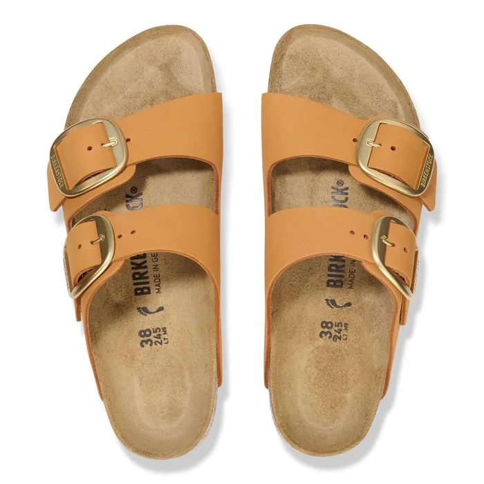 Women Birkenstock TwoStrap Arizona Big Buckle Burnt Orange