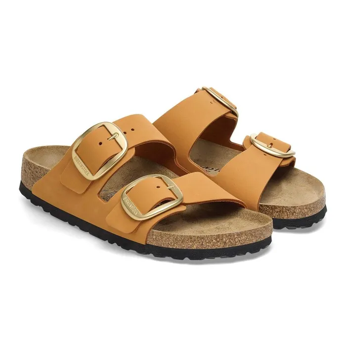 Women Birkenstock TwoStrap Arizona Big Buckle Burnt Orange