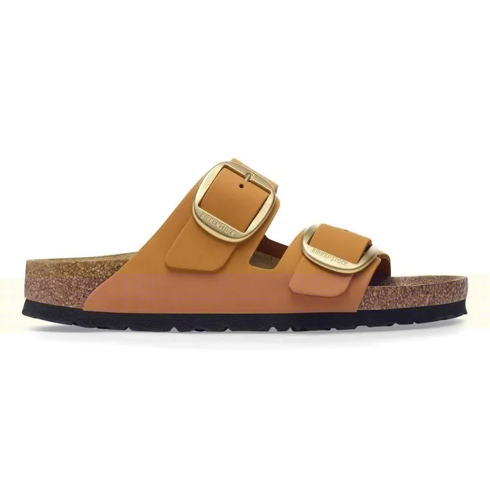 Women Birkenstock TwoStrap Arizona Big Buckle Burnt Orange