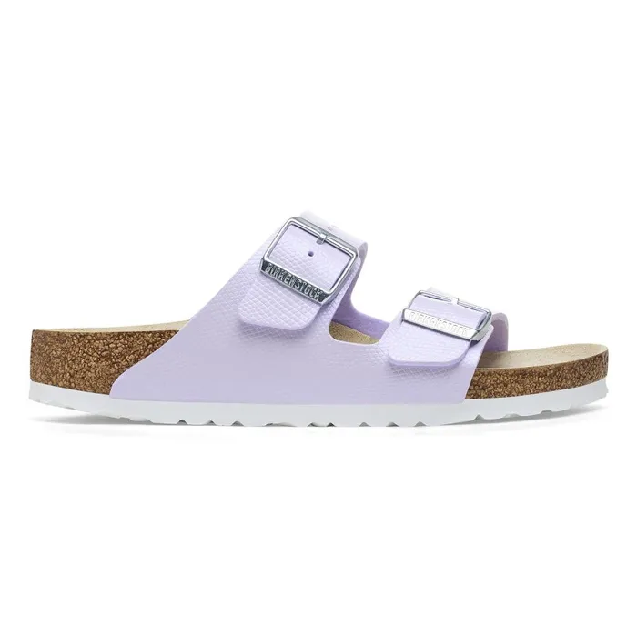 Women Birkenstock TwoStrap Arizona Shiny Purple Fog