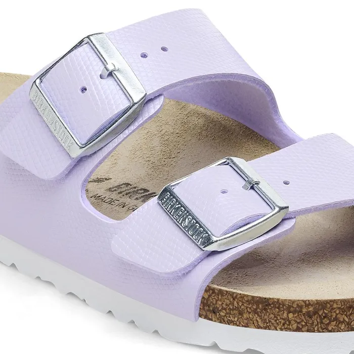 Women Birkenstock TwoStrap Arizona Shiny Purple Fog