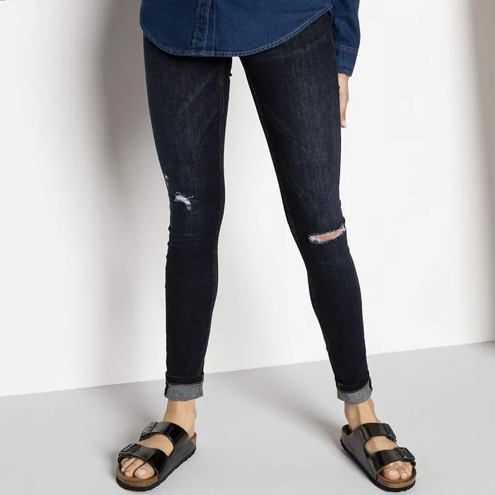 Women Birkenstock TwoStrap Arizona Soft Footbed Metallic Anthracite