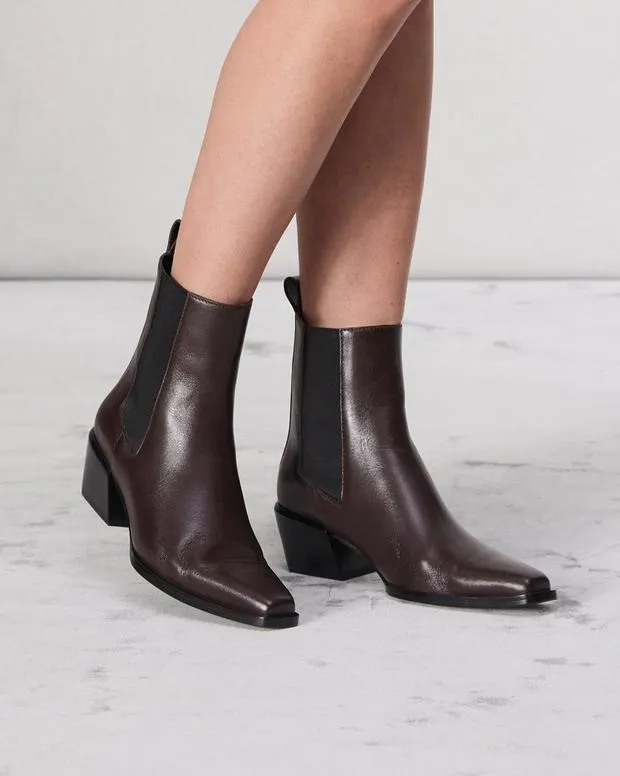 Women Boots Rag and Bone Joni Chelsea Boot Dark Espresso